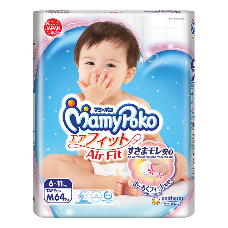 MamyPoko Air Fit Tape Diaper / M