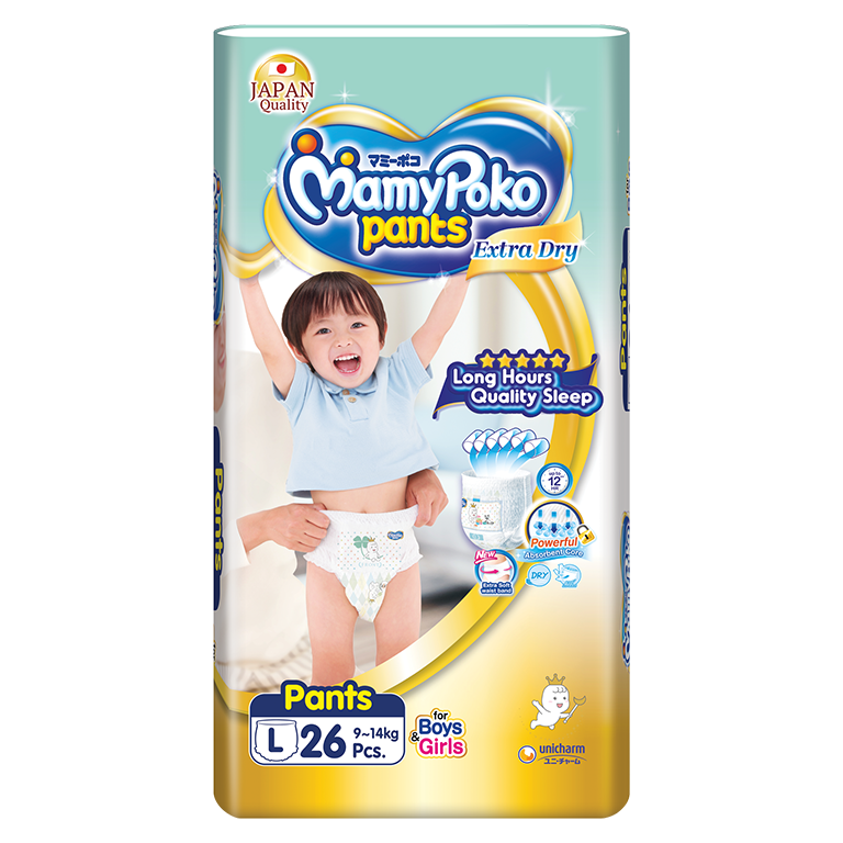 MamyPoko Pants Extra Dry Skin - L Boy