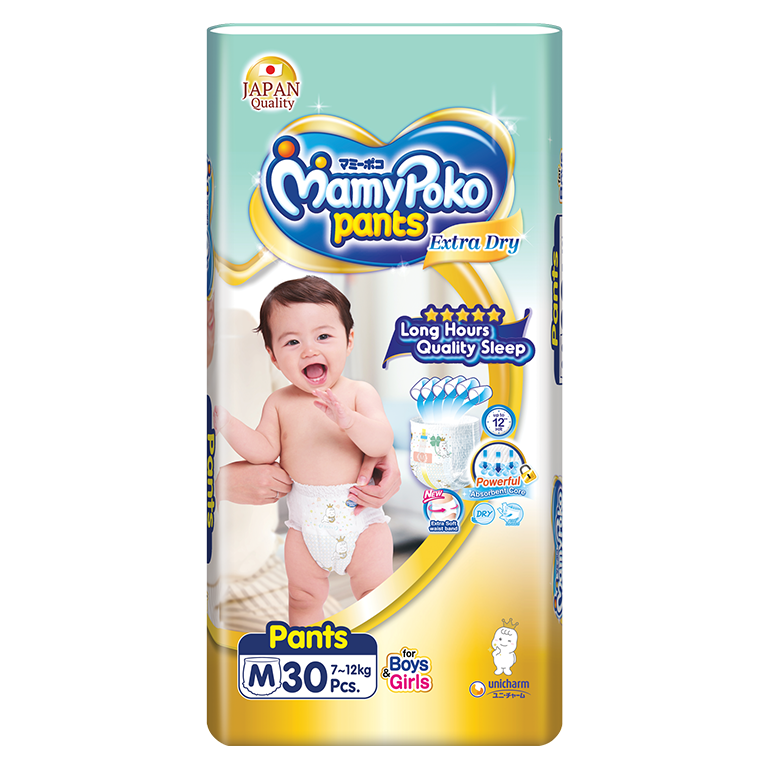MamyPoko Pants Extra Dry Skin - M Boy