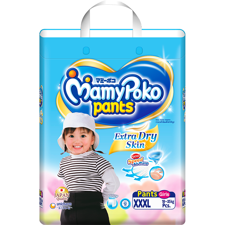 MamyPoko Pants Extra Dry Skin - XXXL Girl